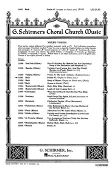 Psalm 67 by Beck John Ness for SATB