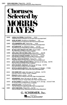 Sing A New Song W/Pno Orig Chorus/Brass/Percussion by Kirk T for SATB