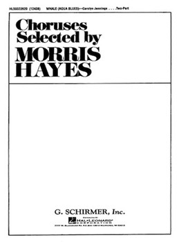 Whale Aqua Blues Menagerie Of Songs by Jennings Carolyn for 3-Part