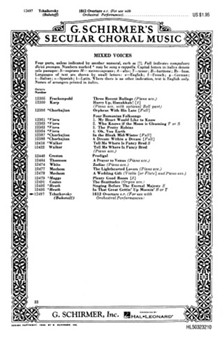 1812 Overture by Tchaikovsky Pyotr Ilyich - Buketoff - for SATB