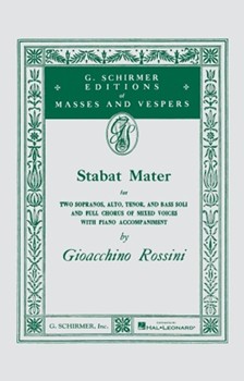 Stabat Mater by Rossini Gioachino for SATB