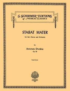 Stabat Mater Op. 58 by Dvorak Antonin for SATB