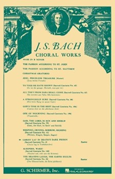 Cantata #004 by Bach Johann Sebastian for SATB (Ger/eng)