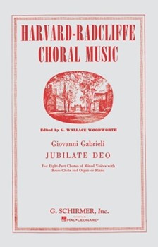 Jubilate Deo by Gabrieli Giovanni - Woodworth G Wallace - for SSAATTBB