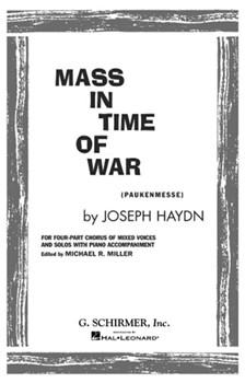 Mass In Time Of War by Haydn Joseph - Miller M - for SATB