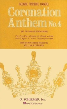 Coronation Anthem #4: Let Thy Hand... by Handel George Frideric - W Herrmann - for SSATB