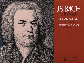 Organ Works Volume 2 by Bach Johann Sebastian - Widor and Schweitzer - for Organ
