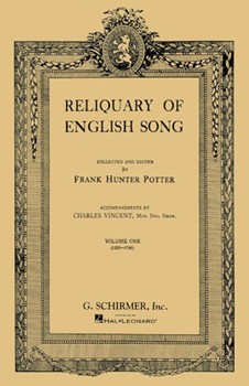 Reliquary Of English Song Volume 1 by Various - Potter - for Vocal Collection (Bk 1)
