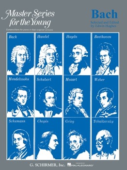 Master Series For The Young Volume 1 by Bach Johann Sebastian - Hughes - for Piano