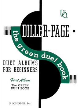 Green Duet Book for Beginners by Diller Angela for Piano Duet