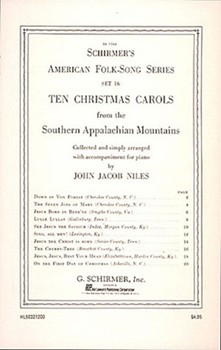 10 Christmas Carols From The Southern Appalachian Mountains by Niles John Jacob - Niles John Jacob - for Vocal Collection