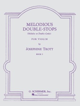 G Schirmer Trott J   Melodious Double-Stops Book 1 - Violin