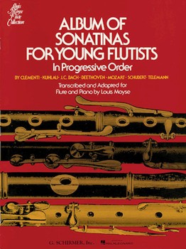 Album Of Sonatinas For Young Flutists FLUTE SOL