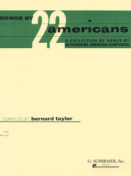 Songs by 22 Americans [high voice] VOCAL