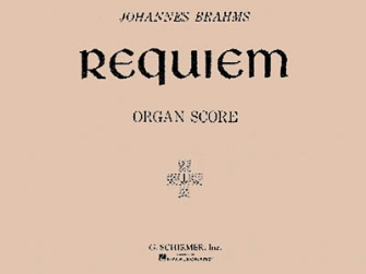 German Requiem by Brahms Johannes - Stephens - for Organ