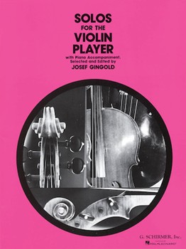 Solos For The Violin Player by Various - Gingold Josef - for Violin Collection