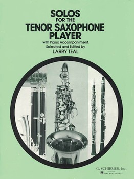 Solos for the Tenor Saxophone Player - Tenor Sax and Piano Book Only Tenor Sax