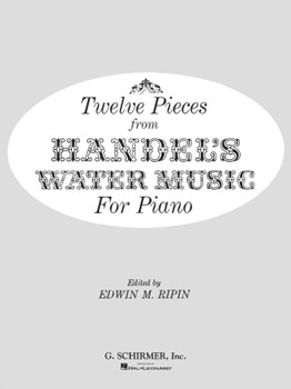 12 Pieces from Water Music - Piano Solo Piano