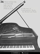 (NFMC 20-24)  36 Twentieth Century Pieces - Piano Solo