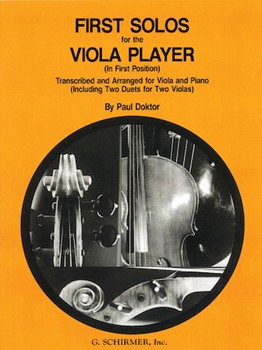 First Solos for the Viola Player - Viola and Piano Viola