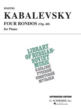 4 Rondos, Op. 60 (VAAP Edition) - Piano Solo piano