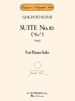 Suite No. 10 (1953) by Scelsi Giacinto for