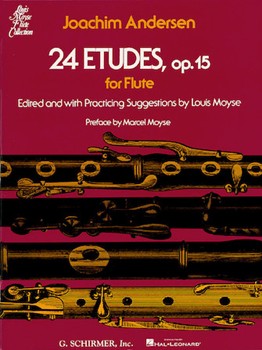 24 Etudes Opus 15 by Andersen - Moyse - for Flute Method