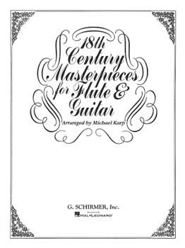 18th Century Masterpieces for Flute and Guitar by Various for Flute