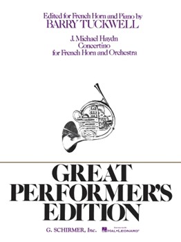 Concertino by Haydn Michael - Tuckwell Barry - for French Horn and Piano