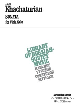 Sonata by Khachaturian Aram Il'yich for