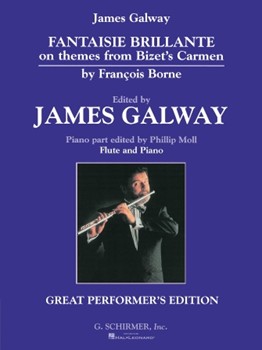 Fantasie Brillante On Themes From Bizet' by Borne Francois - Galway James - for Flute and Piano