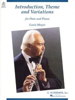 Introduction Theme & Variations by Moyse for Flute and Piano