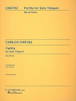 Partita for Solo Timpani by Chavez Carlos for