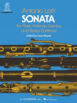 Sonata by Lotti Antonio for Flute