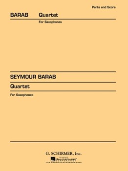 Quartet for Saxophones by Barab Seymour for