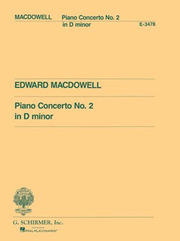 Concerto #2 D Minor by MacDowell Edward for 2 Piano 4 Hands
