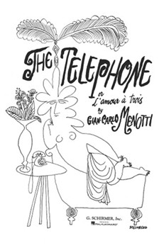 Telephone by Menotti Gian Carlo for Opera Voc