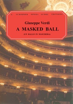 Masked Ball by Verdi Giuseppe - Fuchs - for Vocal Scor