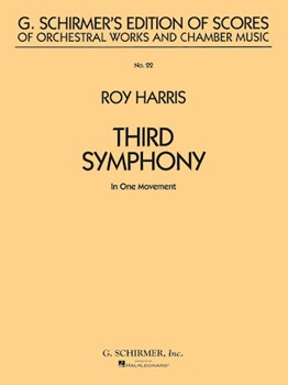 Symphony No 3 - in 1 movement by Harris Roy for Score