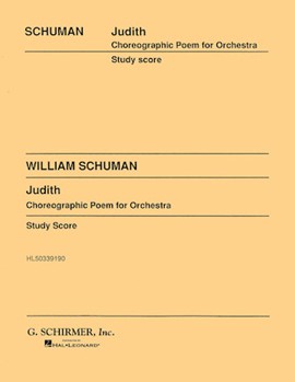 Judith by Schuman William for Score
