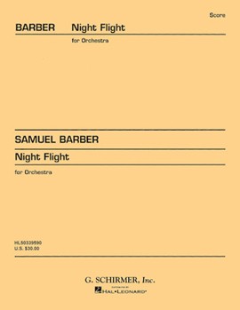Night Flight Op. 19a by Barber Samuel for Study Score