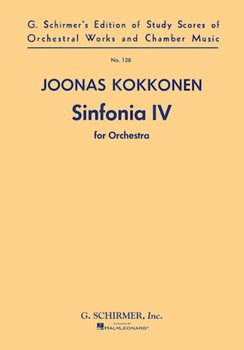 Symphony No. 4 by Kokkonen Joonas for Score