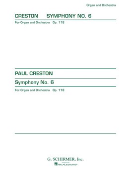 Symphony No. 6 Op. 118 by Creston Paul for Score