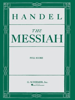 Messiah by Handel George Frideric - Prout Noble and Spicker - for Full Score