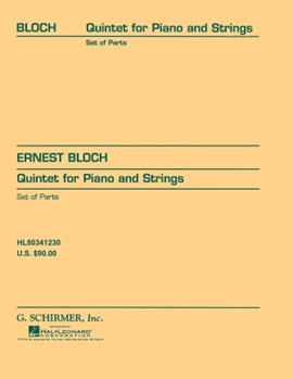 Quintet by Bloch Ernest for