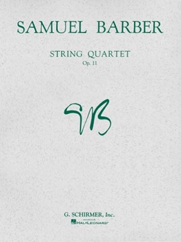 String Quartet Opus 11 by Barber Samuel for Str Quartet