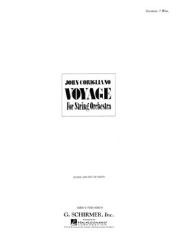 Voyage by Corigliano John for Full Score