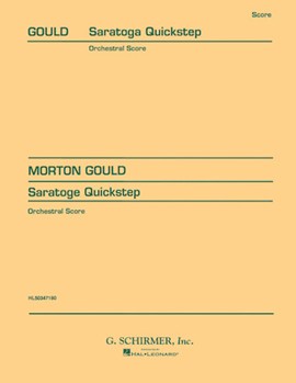 V. Saratoga Quickstep by Gould Morton for Score