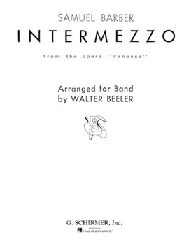 Intermezzo Op. 32 by Barber Samuel for Score