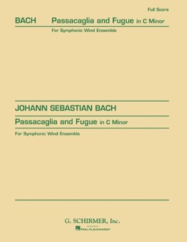 Passacaglia and Fugue in C Minor by Bach Johann Sebastian for Score